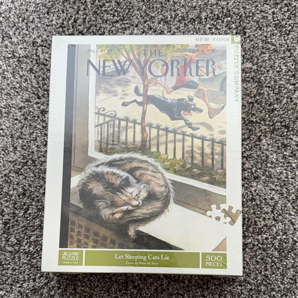 (3) New York Puzzle Company Jigsaw Puzzle Set 500 Pieces - Picture 4 of 4